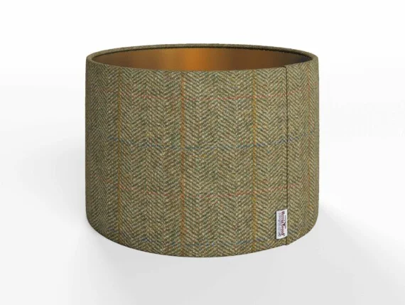 harris tweed lampshade