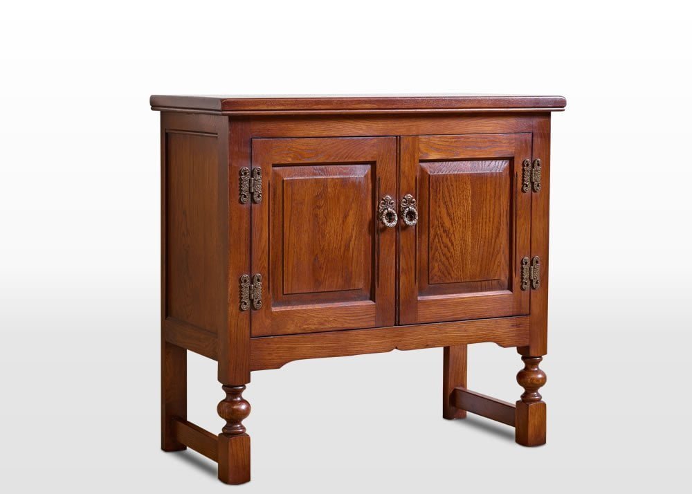 Old Charm Pedestal Cabinet Wood Bros